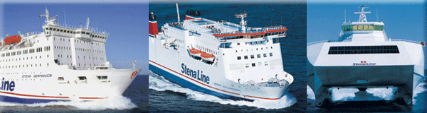 Stena Line ferry in Scandinavia